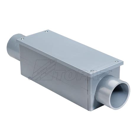 2 pvc c type conduit bodies with junction boxes|Type C conduit bodies Conduit Bodies .